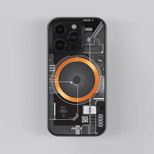 Goku Orange Glass Case