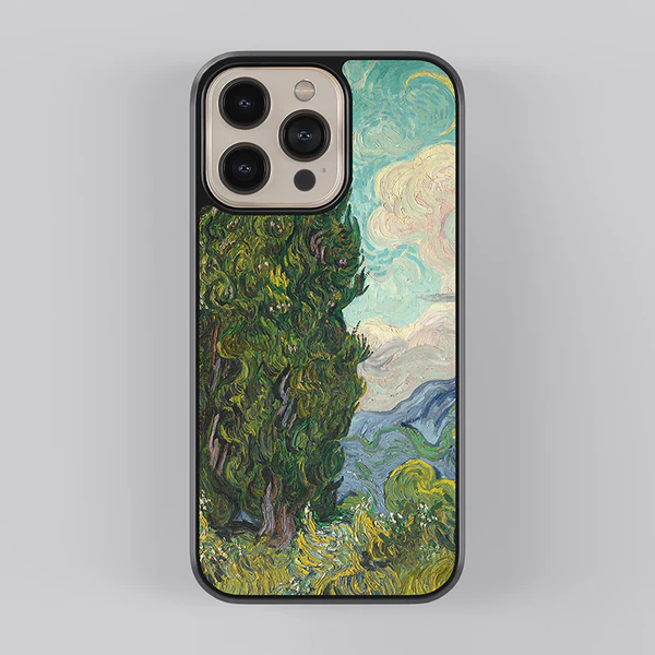 Phone Circuit X Ray Glass Case