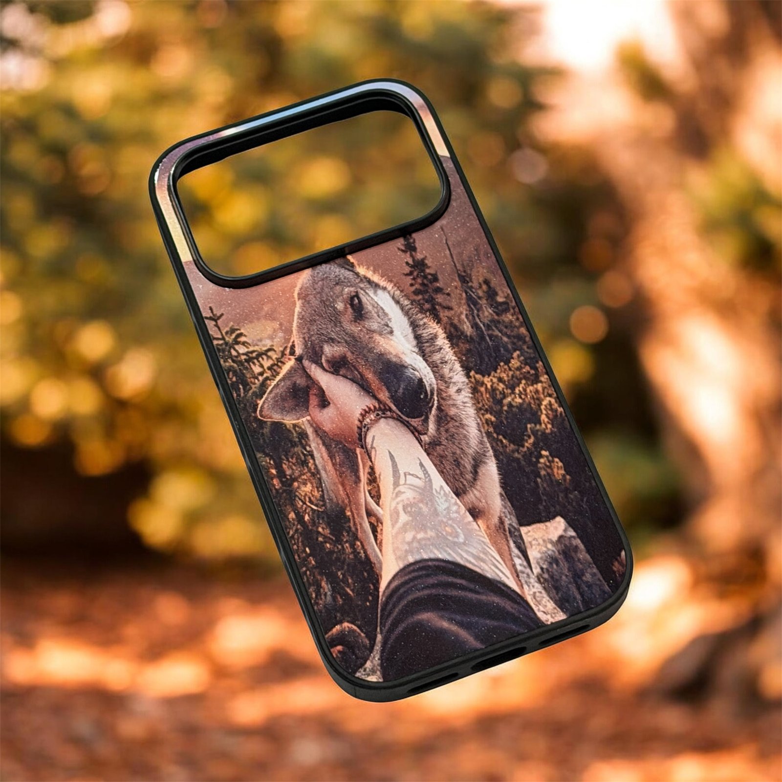 Wolf Bite Printed Cover Case iphone 17 pro