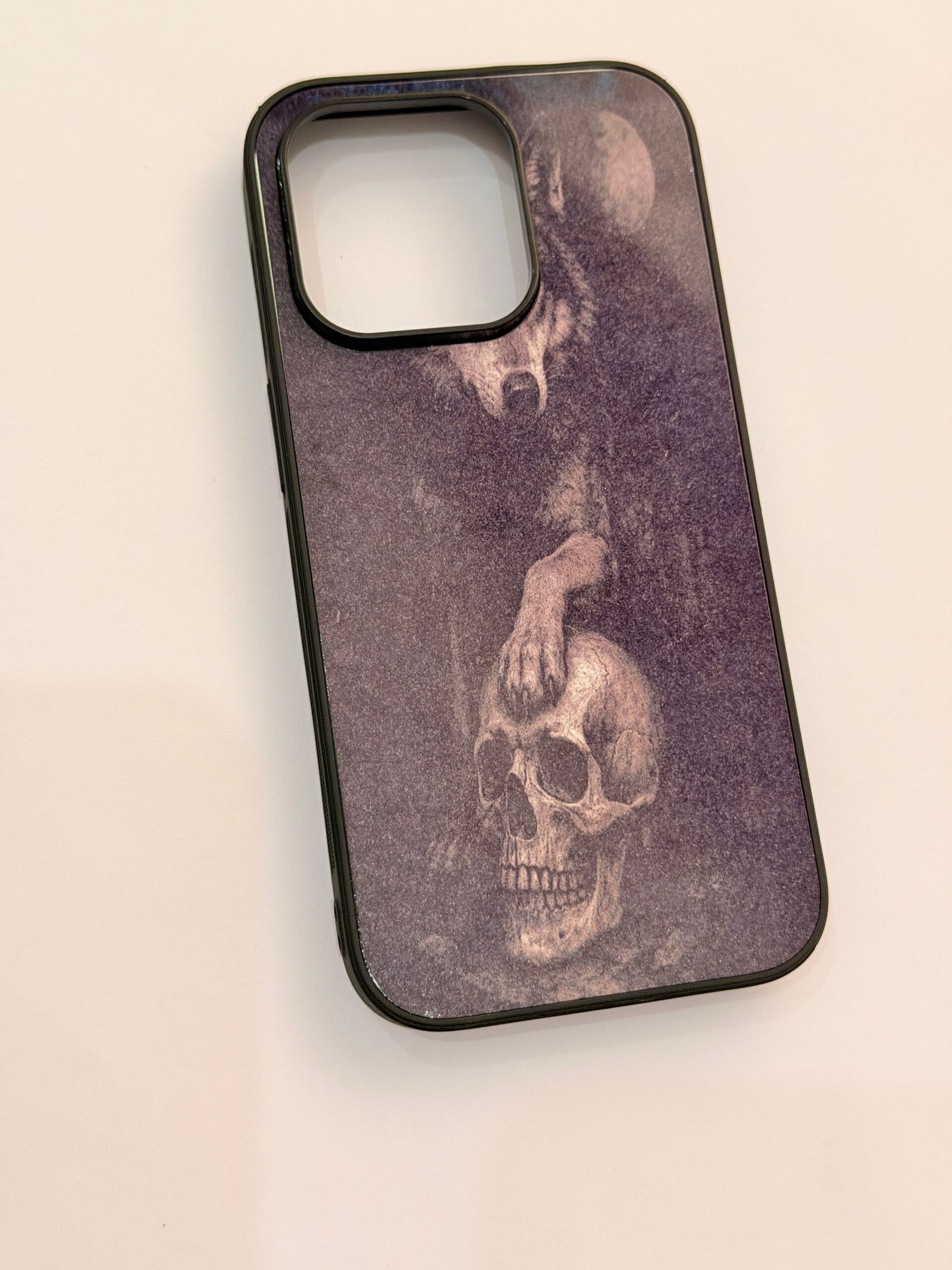 Dark Reaper Skull iPhone 14 Pro cover