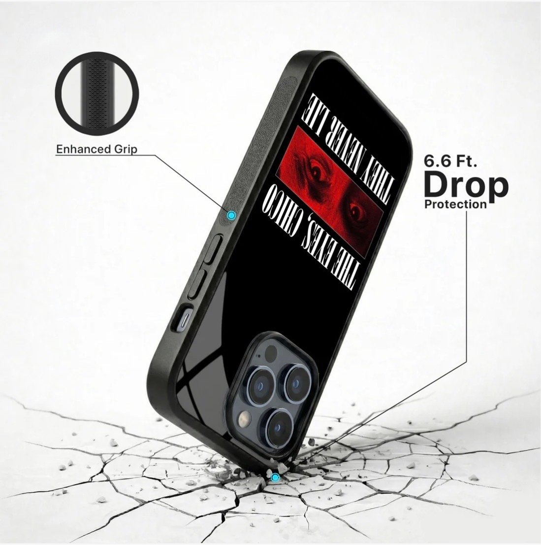 The Eye Chico They Never Lie iphone 15 pro Cover