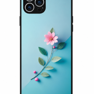 “Blue Floral Branch Case” For iPhone 16 series cover
