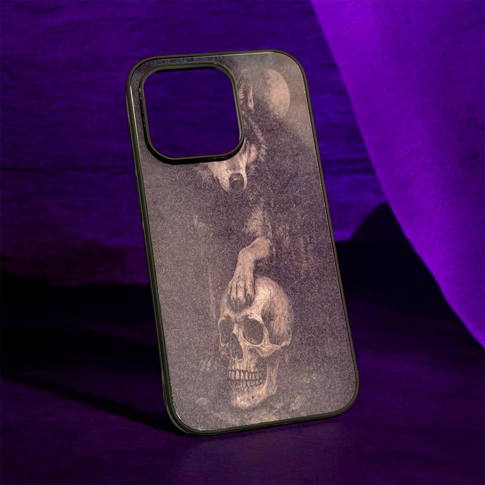 Dark Reaper Skull iPhone 14 Pro cover